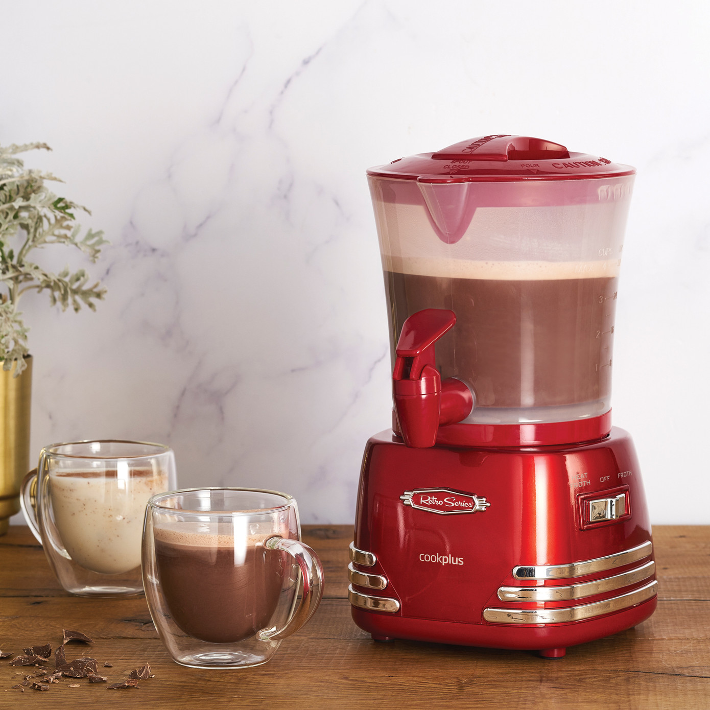 COOKPLUS HOT AND COLD BEVERAGE MAKER